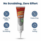 Arenzza MoldClear™ fast black mold removal product with a spray bottle and mold removal solution on a clean surface.