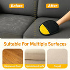Arenzza PawPal™ Pet Cleaning Glove showing pet fur removal and gentle brushing on a dog's coat.
