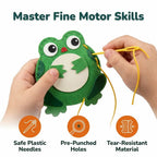 Arenzza PlayCraft™ safe DIY craft kit for kids with colorful craft supplies and tools for creative arts and crafts projects.