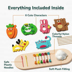 A PlayCraft™ DIY craft kit for kids by Arenzza, including colorful craft supplies and tools for creative projects.