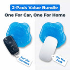 A bundle of five Arenzza SlimeSweep™ deep cleaning gels for hard-to-reach crevices, showing the gel containers and their contents.