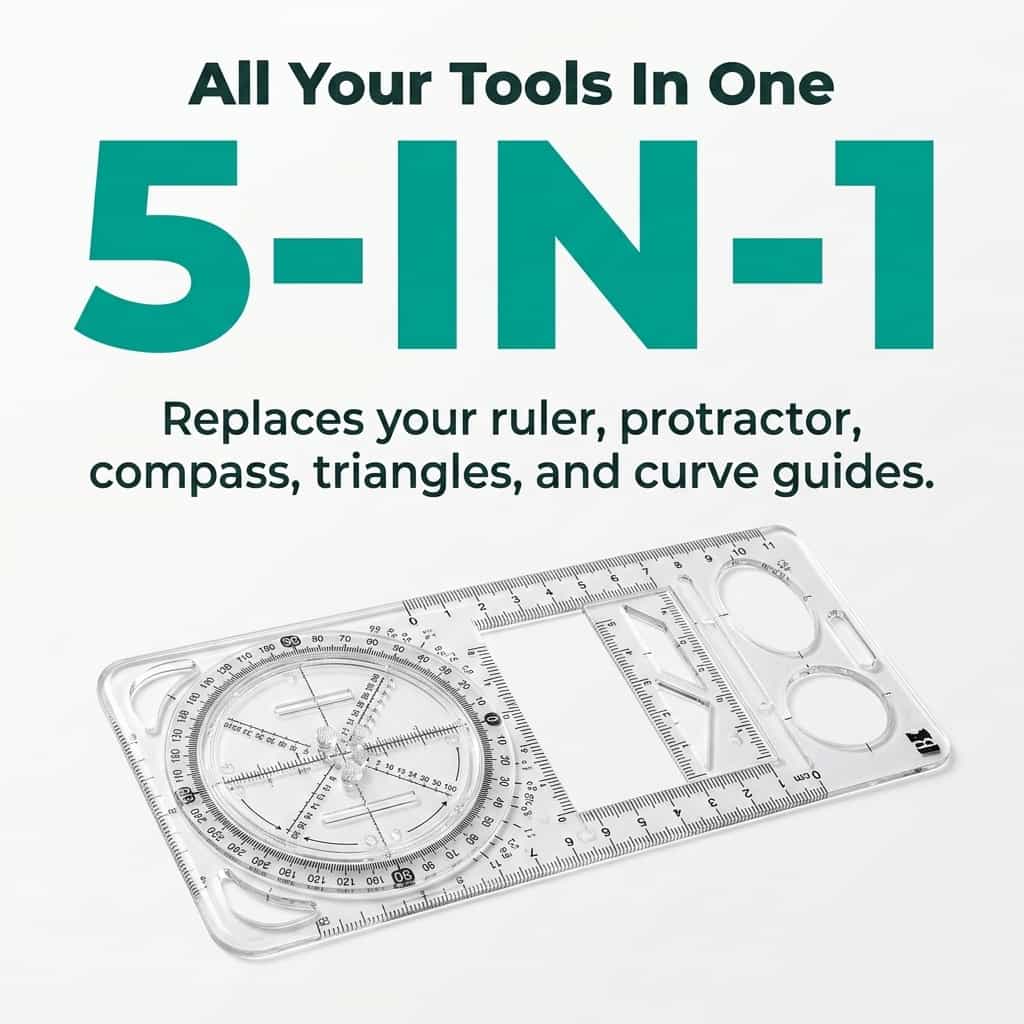 Arenzza SmartDraw™ professional drafting tool with bold stat visual and ergonomic design for precise technical drawing.