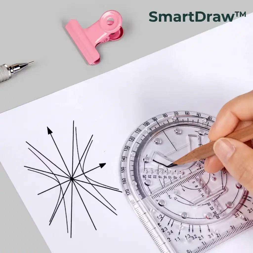 Arenzza SmartDraw™ professional drafting tool with precision design and ergonomic handle, ideal for technical drawing and drafting.