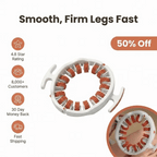 Arenzza SmoothRoll™ 360-degree cellulite reducer showing a handheld device with a sleek design for skin tightening and cellulite reduction.