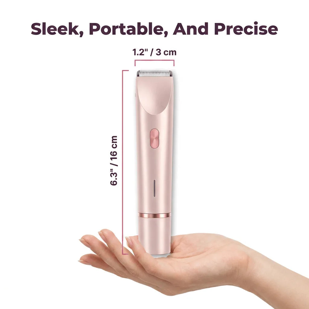 Aarenza SoftShave™ 2-in-1 gentle hair remover device, featuring a sleek design for smooth skin and easy hair removal.