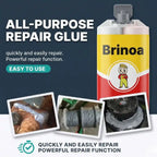 Arenzza Universal Surface Repair Glue in a 13g container, showing the clear adhesive formula for repairing various surfaces.
