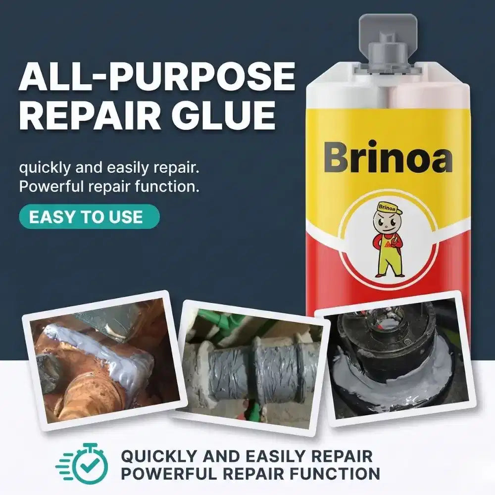 Arenzza Universal Surface Repair Glue in a 13g container, showing the clear adhesive formula for repairing various surfaces.