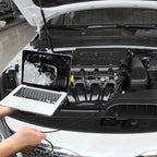 Arenzza 3-in-1 waterproof USB endoscope camera with LED lights, showing the flexible camera probe and compact design.