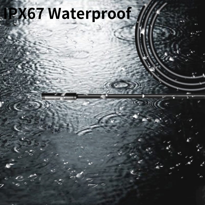 Arenzza 3-in-1 waterproof USB endoscope camera with LED lights for electronics inspection and detailed imaging.