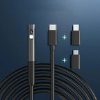 Arenzza waterproof borescope camera with adjustable light, showing its flexible probe and LED illumination for detailed inspection.