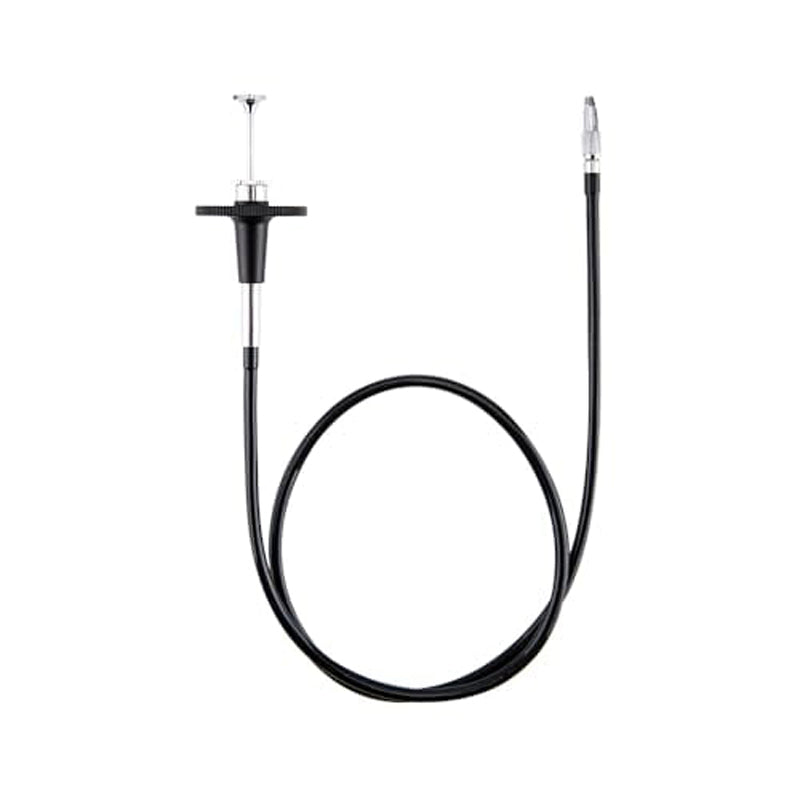 Arenzza mechanical shutter release cable with bulb-lock for cameras, featuring a flexible cable and secure locking mechanism.