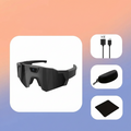 Arenzza outdoor cycling camera glasses with built-in camera lenses, designed for cyclists to record their rides.