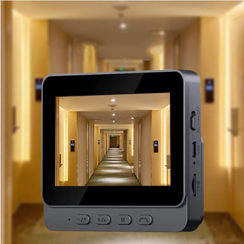 Arenzza wireless doorbell camera with 1080P video, 170° view, 4.3-inch screen, waterproof design, and night vision feature.