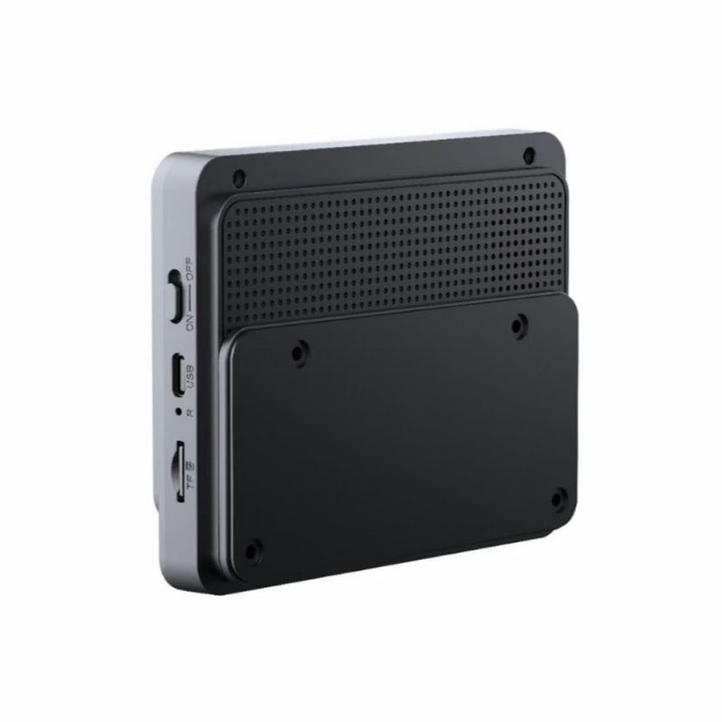 Arenzza wireless doorbell camera with 1080P video, 170° wide angle, 4.3-inch screen, waterproof IPX65, and night vision.