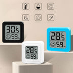 Arenzza 2-in-1 digital temperature and humidity meter with display, handheld electronic device for measuring environmental conditions.