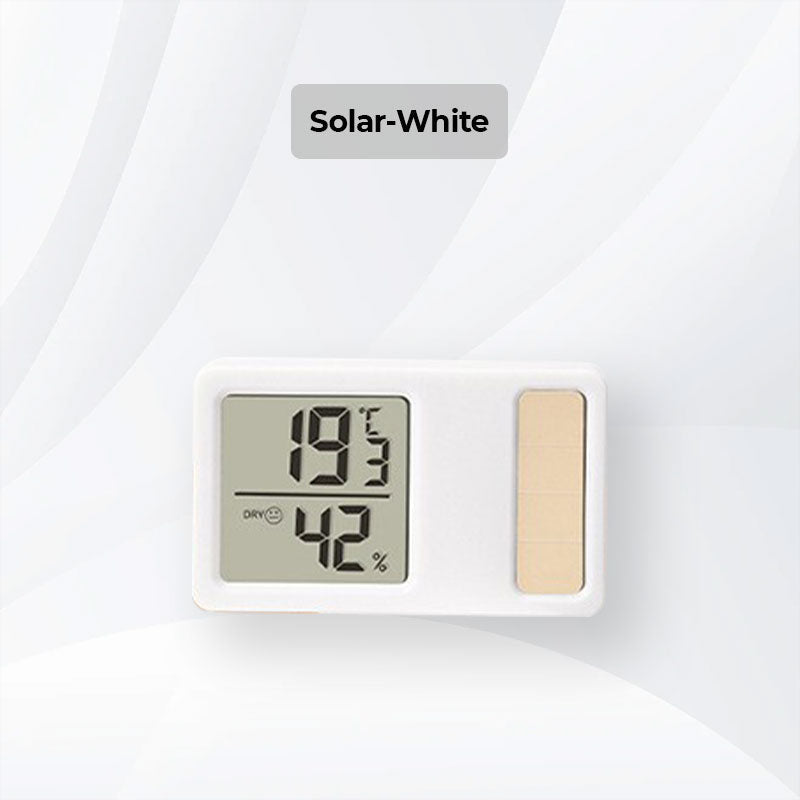 Arenzza 2-in-1 digital temperature and humidity meter with clear display showing current readings and controls.