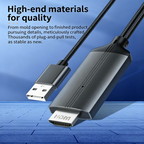 Arenzza 3-in-1 Phone to HDMI Adapter Cable showing multiple connection ports for smartphones and HDMI devices