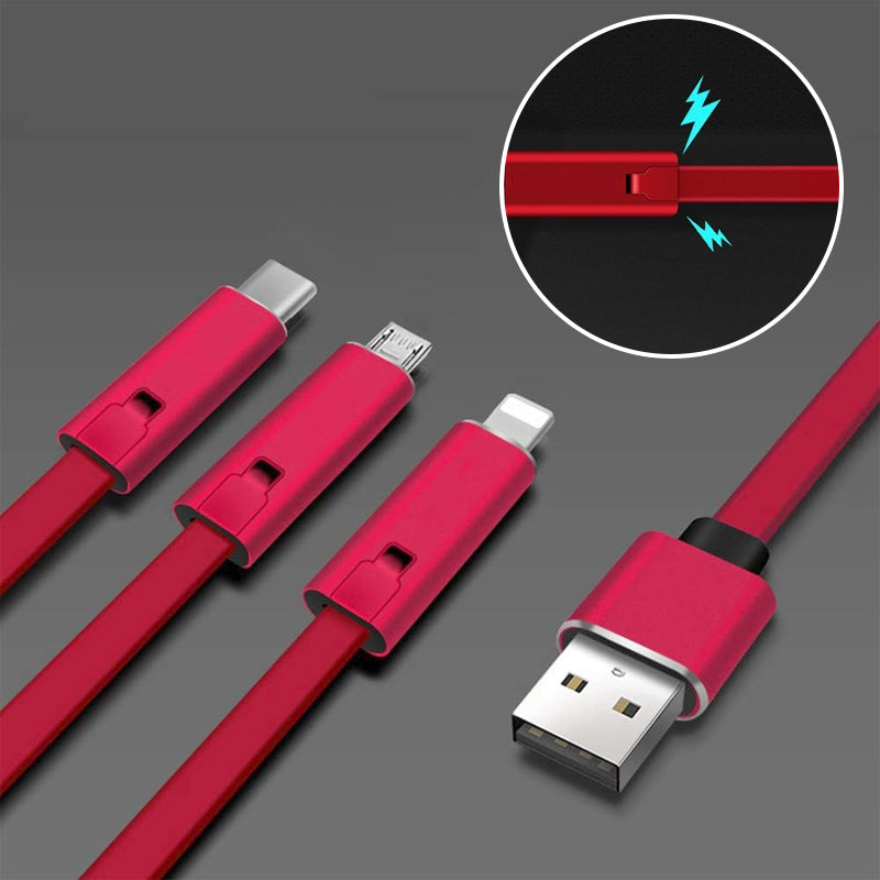 Arenzza renewable cuttable charging cable with USB connector and flexible design for electronic device charging.