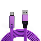 Arenzza Renewable Cuttable Charging Cable for electronics, featuring a flexible, eco-friendly design with multiple cut points for custom length.
