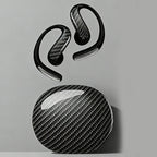 Arenzza wireless Bluetooth earphones with ear-hook design, secure fit, clear sound, and hands-free functionality, shown on a white background.