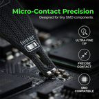 Arenzza electromagnetic induction circuit tester with digital display and testing probes for electronics and electrical troubleshooting.
