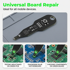 Arenzza electromagnetic induction circuit tester with digital display for electronics testing and troubleshooting.