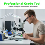 Arenzza electromagnetic induction circuit tester with digital display and test probes, used for electronic circuit testing.