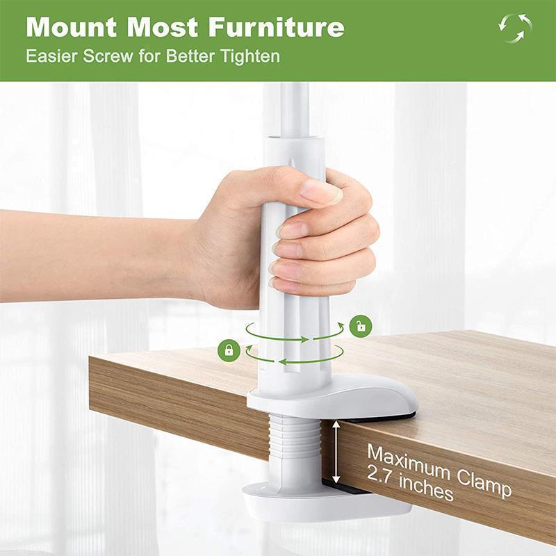 Arenzza 360° rotating tablet and phone stand for electronics and accessories, holding a smartphone in a stable position.