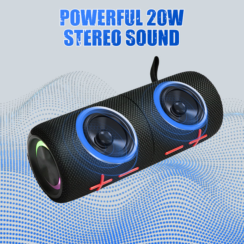 Arenzza 2-in-1 Magnetic Dual Bluetooth Speaker for Christmas, showing compact electronic speakers with magnetic and split features.