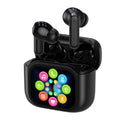Arenzza Compact Touch-Control Clear-Sound Earbuds with sleek design and touch-sensitive controls, perfect for portable audio.