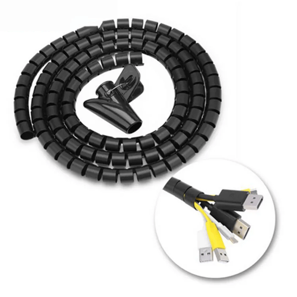 Arenzza anti-bite cable ties for organizing wires and cables, featuring durable sleeve covers for electronic cable management.