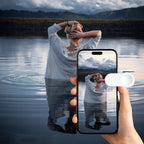Arenzza mirror effect lens for electronics and accessories, showing a reflective, shiny lens with a sleek design.
