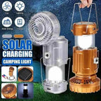 Arenzza portable LED camping lantern with built-in fan, compact electronic accessory suitable for outdoor camping and lighting.