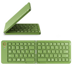 Arenzza mini foldable Bluetooth keyboard with black keys and compact design, suitable for portable electronics and accessories.