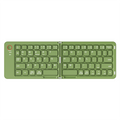 Aarenza Mini Foldable Bluetooth Keyboard in black, compact electronic accessory with keys visible, designed for portable use.
