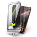 Arenzza dust-removal tempered glass screen protector kit for electronics, showing tools and protector sheet for device screen.