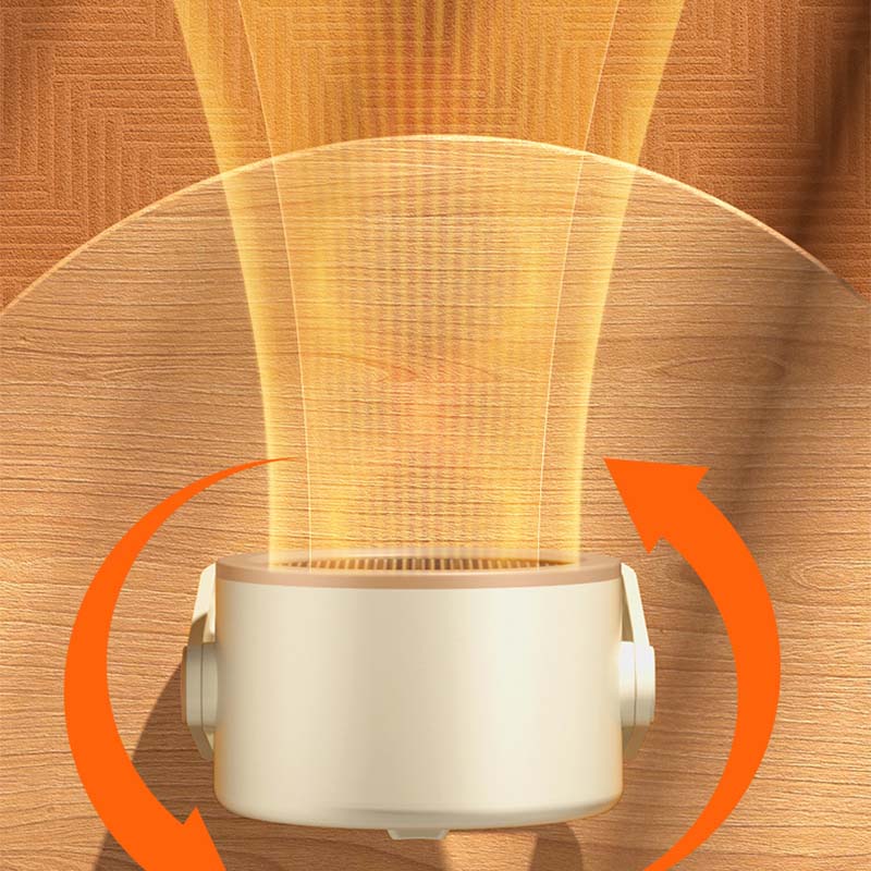 Arenzza compact instant-heat heater with digital controls and ergonomic design, suitable for small spaces and personal use