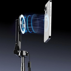 Arenzza 4-in-1 magnetic selfie stick with 360° rotation, compact electronic accessory for phones and cameras.