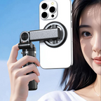Arenzza 4-in-1 multifunctional magnetic selfie stick with 360° rotation, electronic accessories, and compact design.