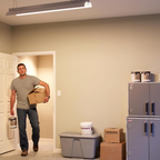 Arenzza motion sensor light switch in black, with sleek electronic design and sensor for automatic lighting control.