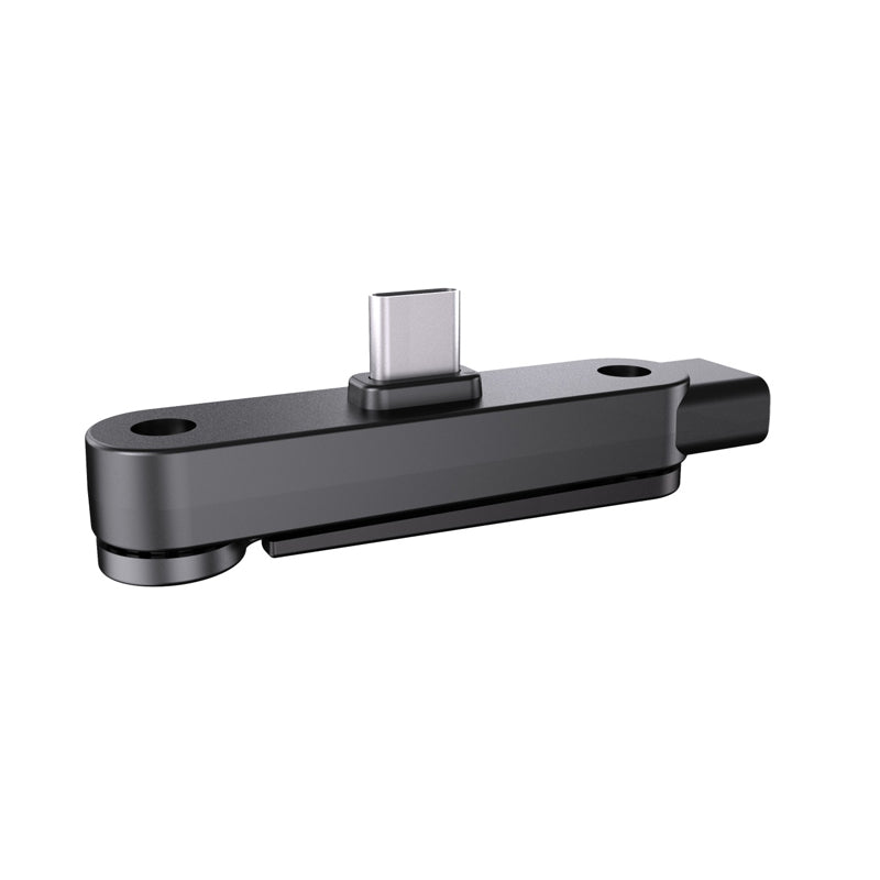 Arenzza fast-charging adapter with a 360° foldable phone stand, compact electronics accessory for quick device charging and hands-free use.