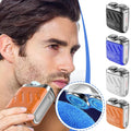 Arenzza mini electric explosive shaver with compact design and metallic finish, suitable for quick grooming and precise shaving.