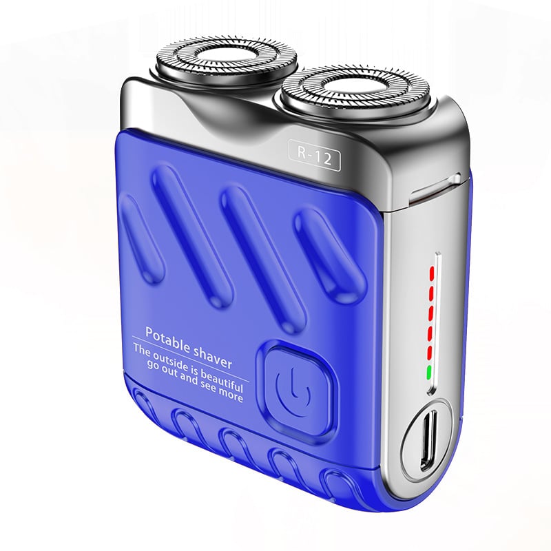 Arenzza mini electric explosive shaver with compact design and metal blade, suitable for quick grooming and precision shaving.