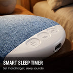 Arenzza pillow speaker for sleeping, compact electronic accessory with plush fabric, designed to fit comfortably under a pillow.