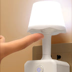 Arenzza 2-in-1 Cube Socket LED Night Lamp showcasing a compact, modern design with built-in LED lighting for home use.