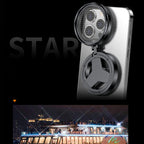 Arenzza 2-in-1 Magnetic CPL and Star Filter lens for cameras, showcasing the filter attachment with magnetic design.