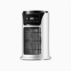 Arenzza USB desktop air cooler fan with adjustable controls, compact electronic device for personal cooling on a desk.