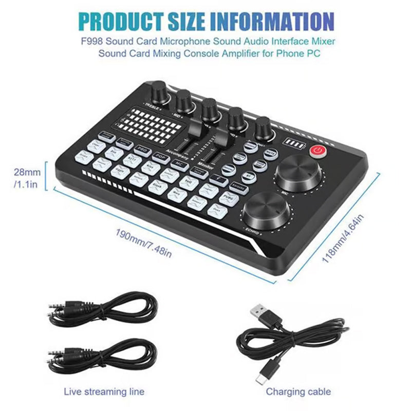 Arenzza live streaming audio set with microphone, featuring headphones and microphone for professional streaming and audio recording.