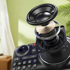 Arenzza portable Bluetooth radio and recorder with buttons and display, showcasing its multifunctional electronic device.