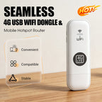 Arenzza portable 4G USB WiFi dongle and mobile hotspot router for fast wireless internet connectivity.